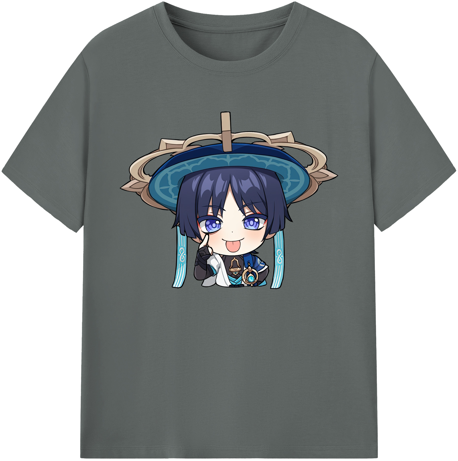 げんし神 さんペい genshin Sanpei 綿100％ メンズ半袖Tシャツ｜肌触りやわらか＆通気性